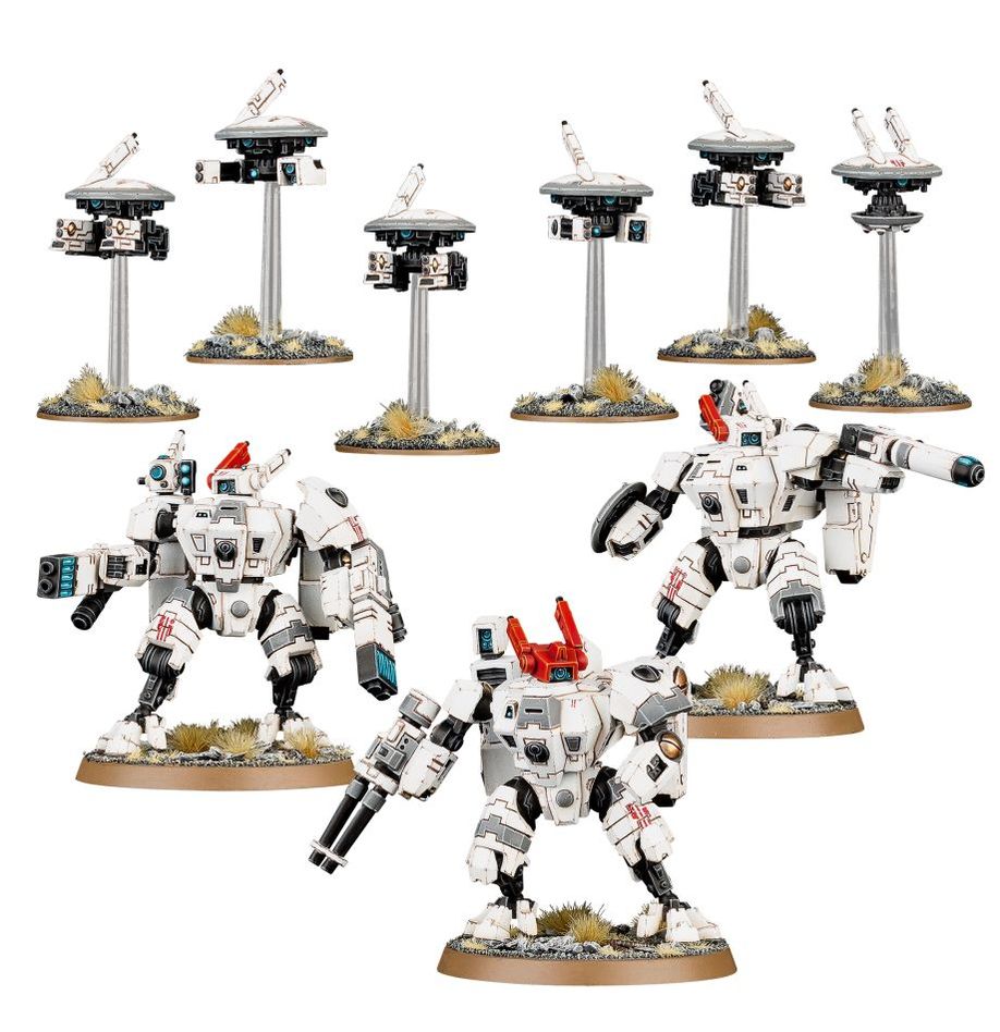 タウ・エンパイア: クライシス・バトルスーツ | ウォーハンマー40,000（40k）