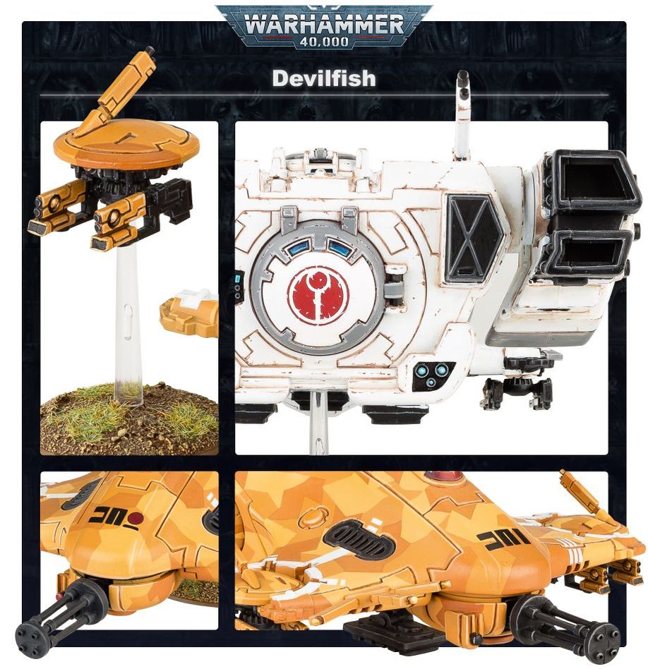 タウ・エンパイア: デビルフィッシュ | ウォーハンマー40,000（40k）