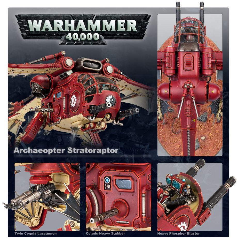 アデプトゥス・メカニカス：アーケオプター | ウォーハンマー40,000（40k）