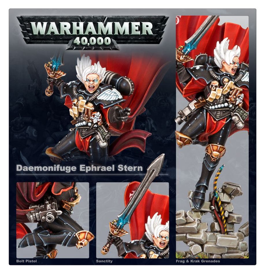 Adepta Sororitas: Ephrael Stern & Kyganil | Warhammer 40,000 (40k)