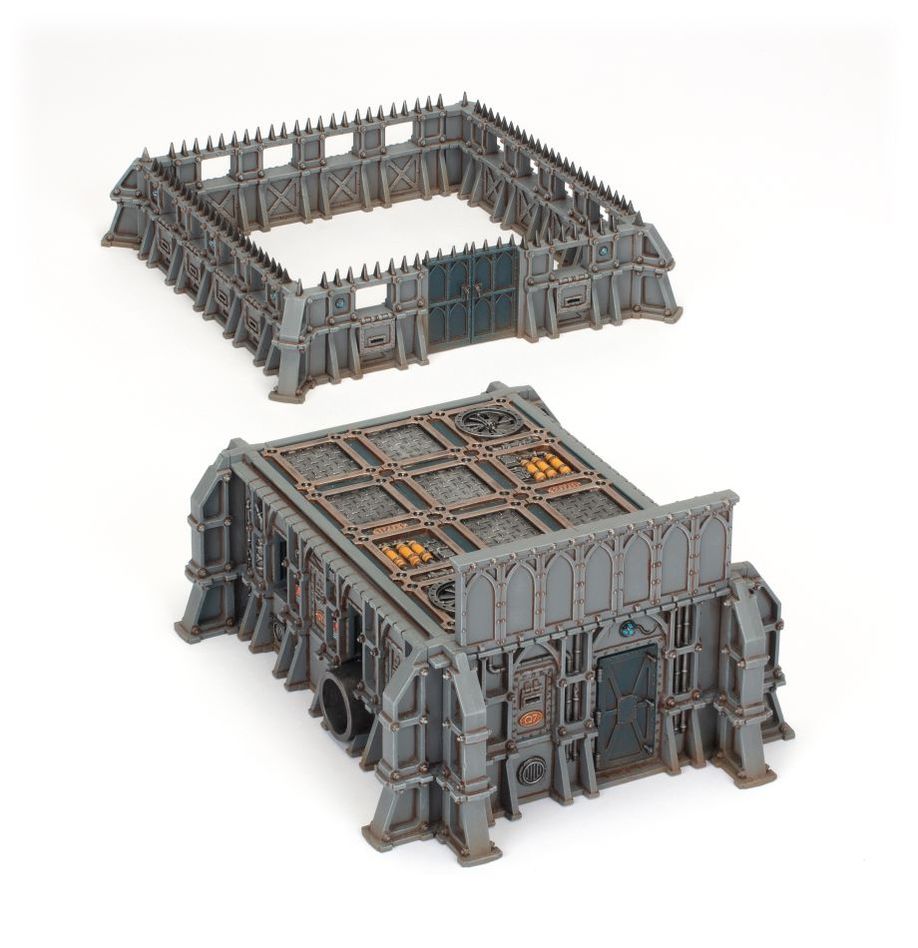 戦闘領域：開拓区画 - STC居住バンカー＆防御壁 | ウォーハンマー40,000（40k）