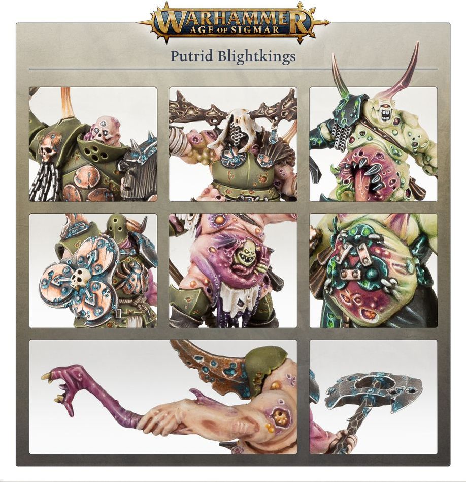 マゴットキン・オヴ・ナーグル：ピュートリッド・ブライトキング | ウォーハンマーAge of Sigmar（AoS）
