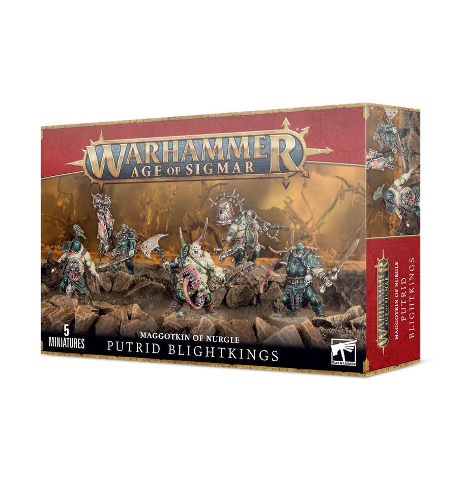 マゴットキン・オヴ・ナーグル：ピュートリッド・ブライトキング | ウォーハンマーAge of Sigmar（AoS）