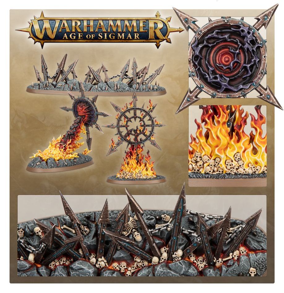 Endless Spells: Slaves to Darkness：通販限定 | ウォーハンマーAge of Sigmar（AoS）