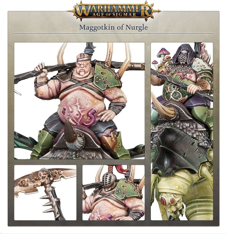 スピアヘッド: マゴットキン・オヴ・ナーグル | ウォーハンマーAge of Sigmar（AoS）