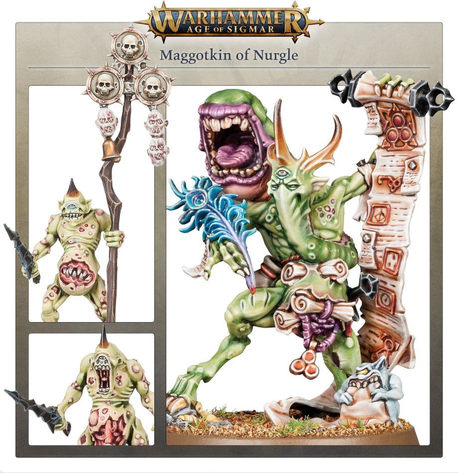 スピアヘッド: マゴットキン・オヴ・ナーグル | ウォーハンマーAge of Sigmar（AoS）