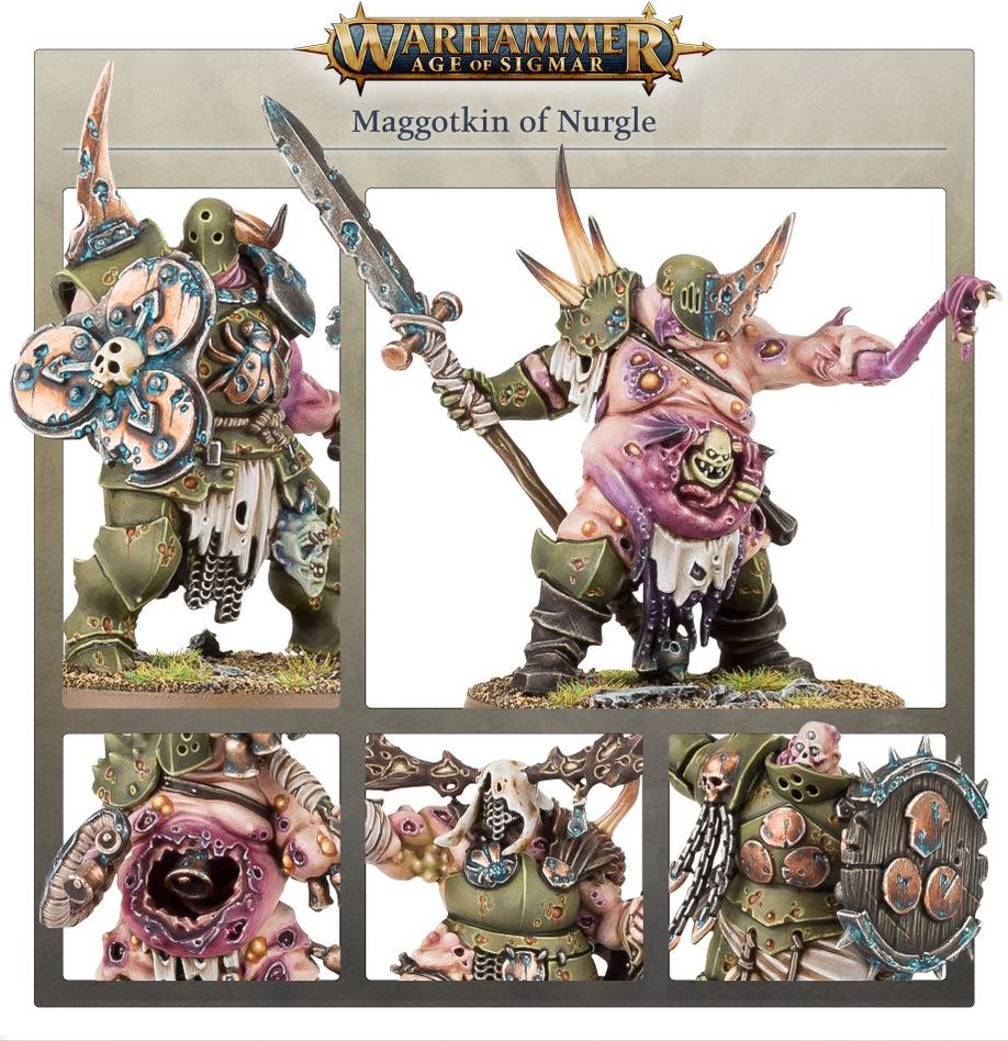スピアヘッド: マゴットキン・オヴ・ナーグル | ウォーハンマーAge of Sigmar（AoS）