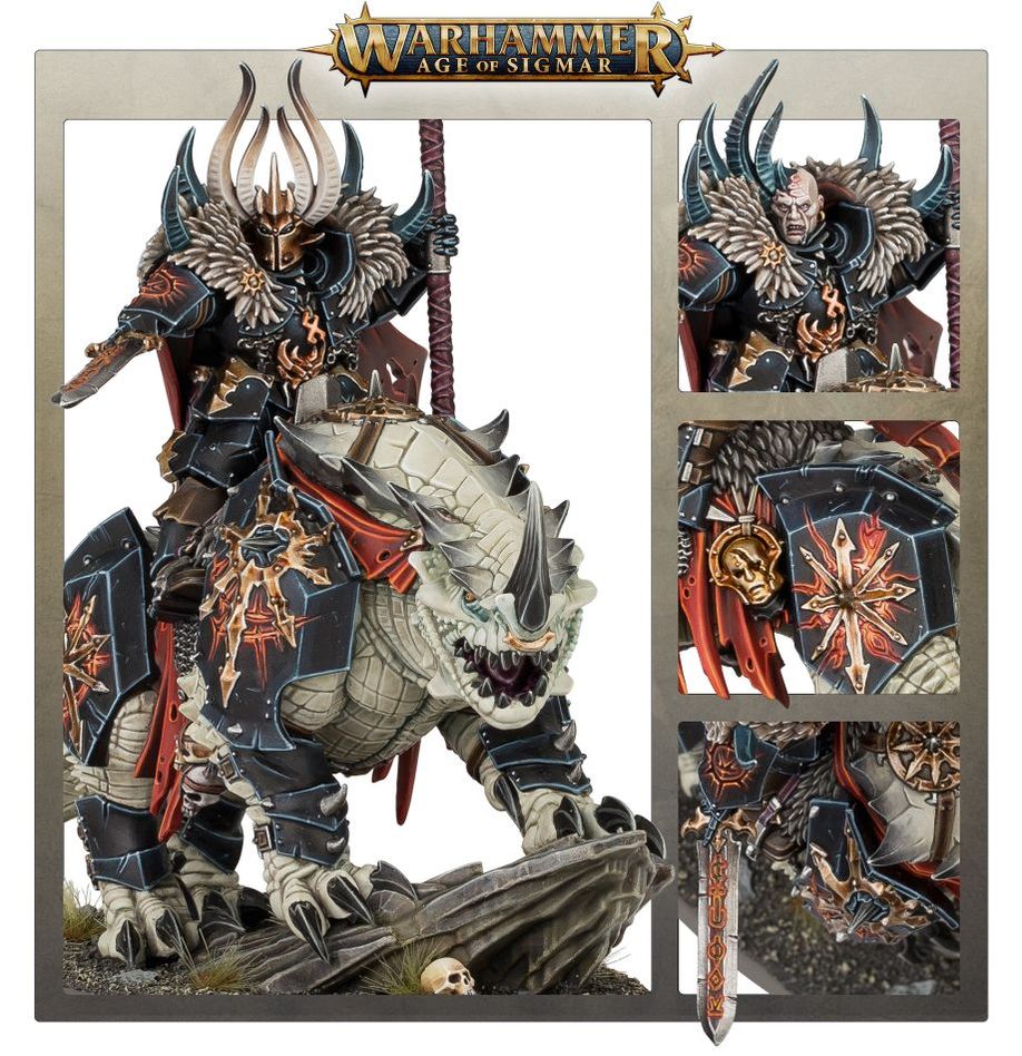スレイヴ・トゥ・ダークネス：ロード（カルカドラク騎乗） | ウォーハンマーAge of Sigmar（AoS）