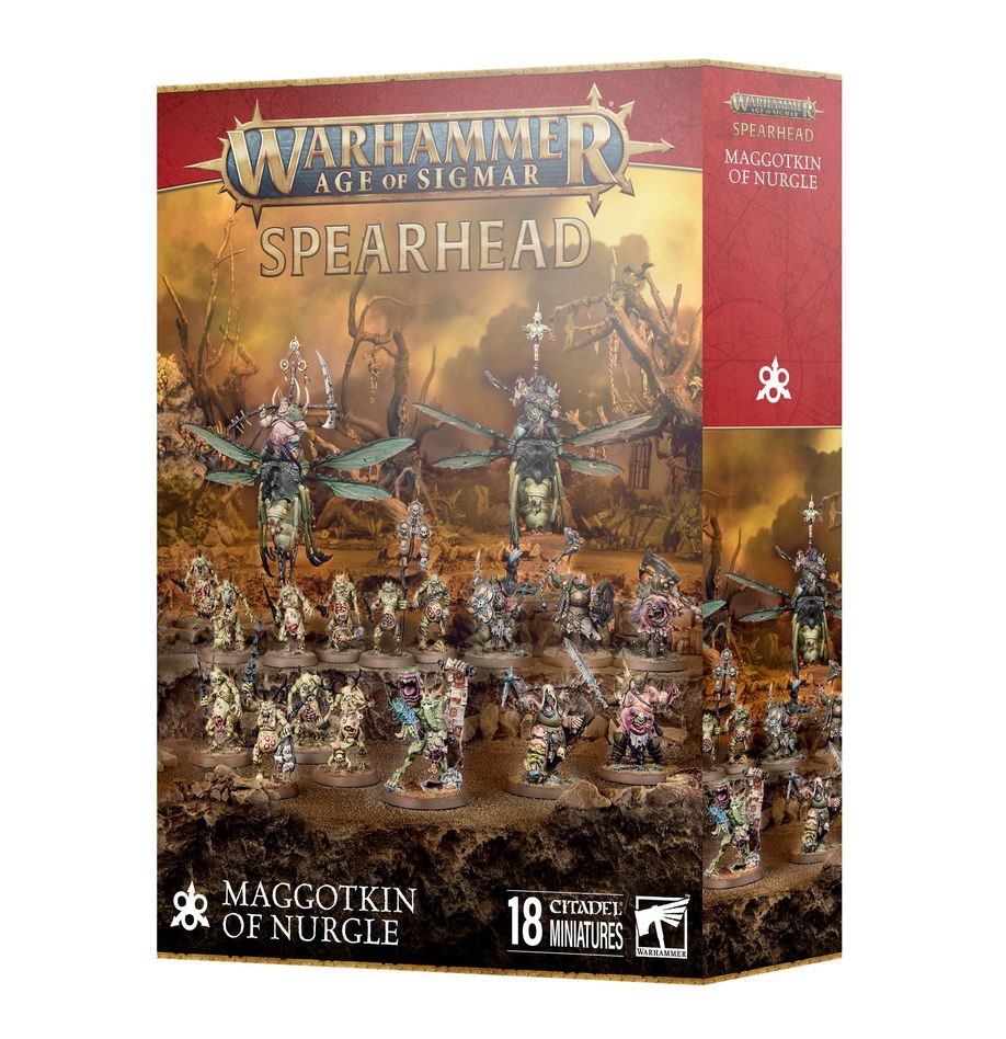 スピアヘッド: マゴットキン・オヴ・ナーグル | ウォーハンマーAge of Sigmar（AoS）