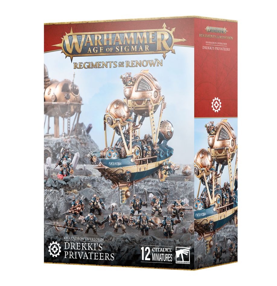 名高き連隊：カラドロン・オーヴァーロード - ドレッキの私掠団|MAG | ウォーハンマーAge of Sigmar（AoS）