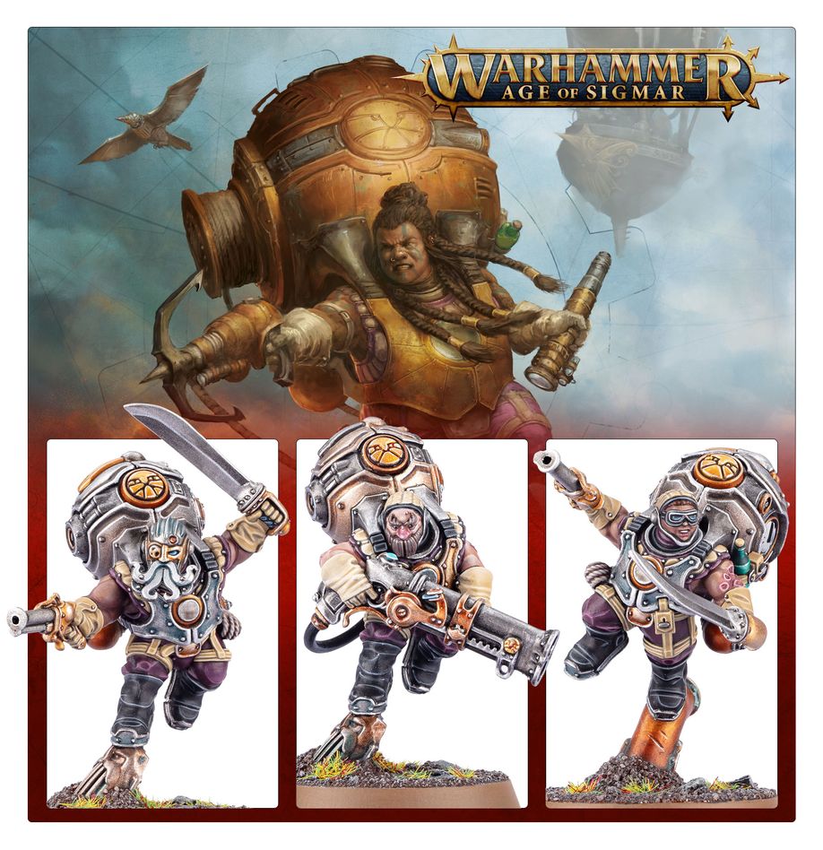 カラドロン・オーヴァーロード：フォングリムの銛打ち衆 | ウォーハンマーAge of Sigmar（AoS）