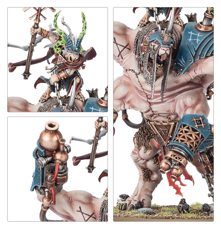 スケイヴン：サンカール（ボーンリッパー騎乗） | ウォーハンマーAge of Sigmar（AoS）