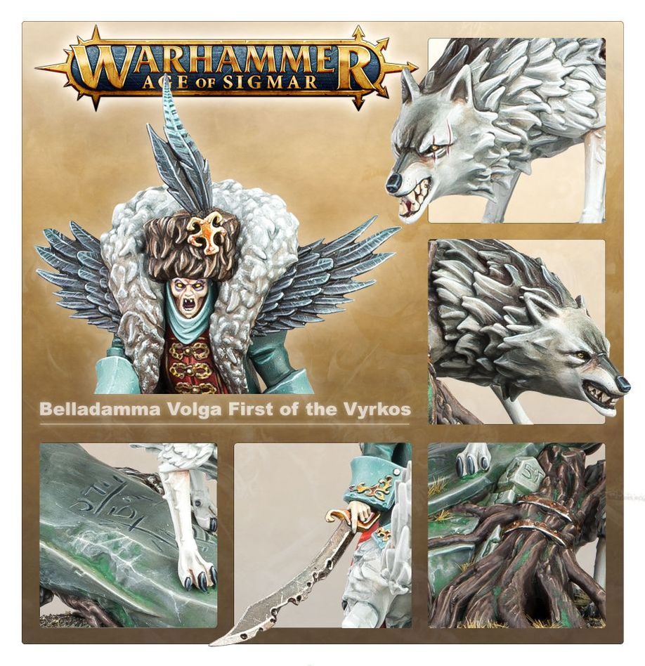 ソウルブライト・グレイヴロード: “ヴァーコスの筆頭騎士”ベラダンマ・ヴォルガ | ウォーハンマーAge of Sigmar（AoS）