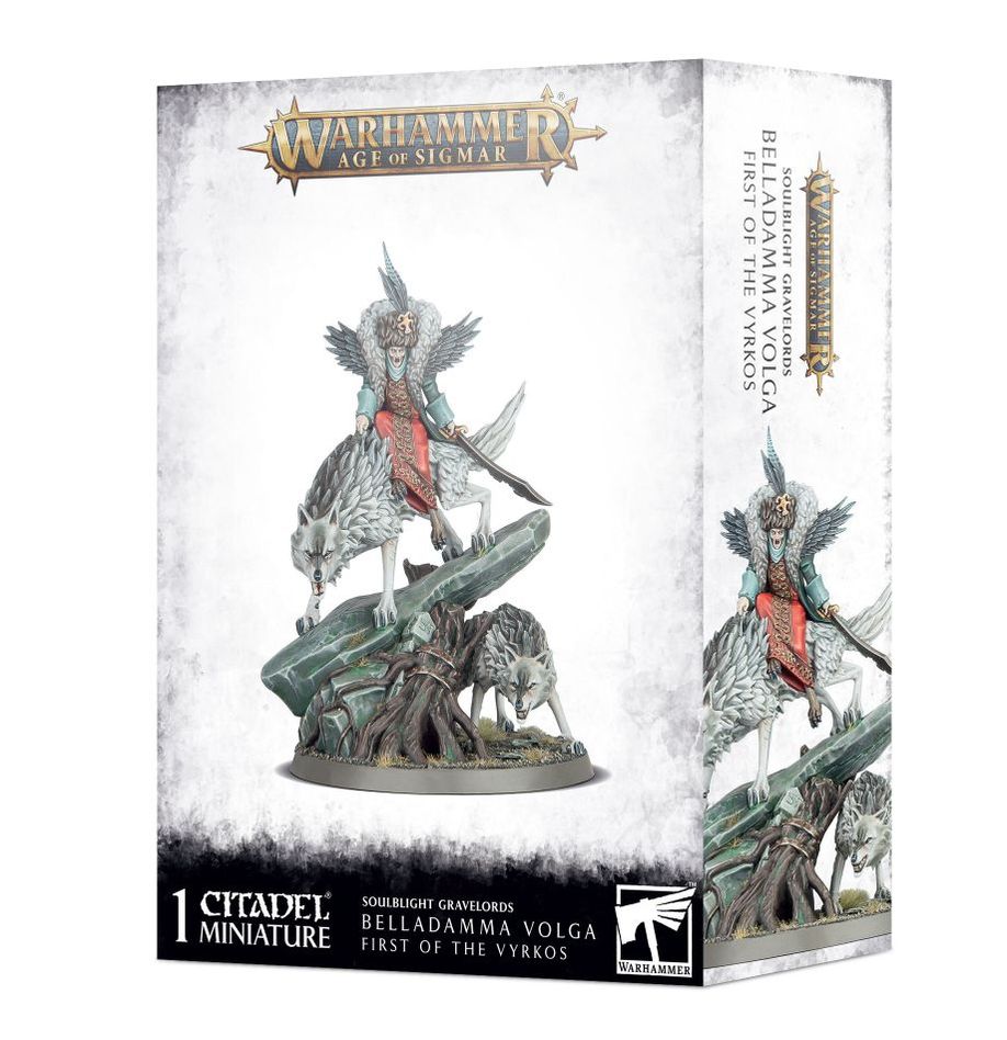 ソウルブライト・グレイヴロード: “ヴァーコスの筆頭騎士”ベラダンマ・ヴォルガ | ウォーハンマーAge of Sigmar（AoS）