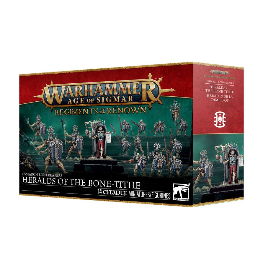 Renowned Regiment: Ossiarch Bonereapers: The Harbingers of Bone Tithe | Warhammer Age of Sigmar (AoS)
