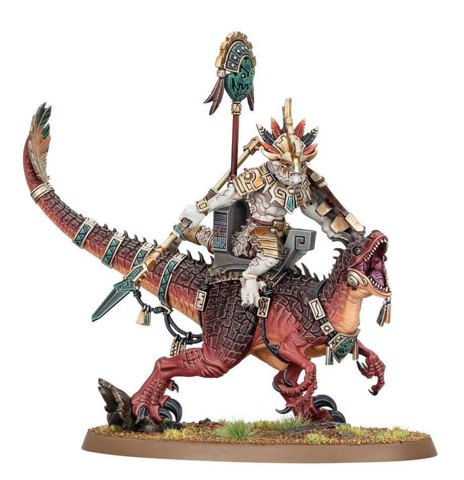 セラフォン：ザウルス・スカーベテラン（アグラドン騎乗） | ウォーハンマーAge of Sigmar（AoS）