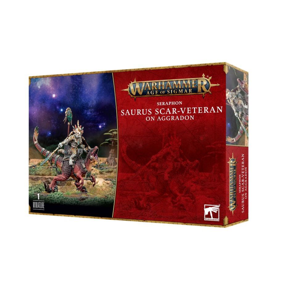 セラフォン：ザウルス・スカーベテラン（アグラドン騎乗） | ウォーハンマーAge of Sigmar（AoS）