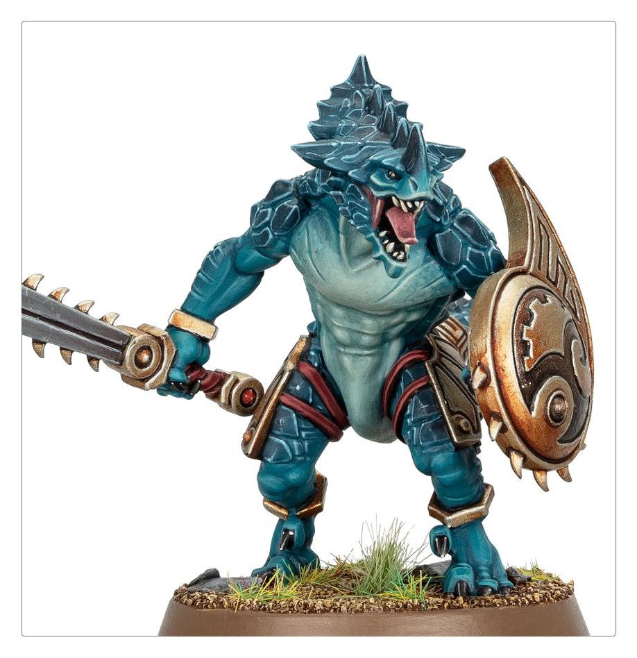 セラフォン：ザウルス・ウォリアー | ウォーハンマーAge of Sigmar（AoS）