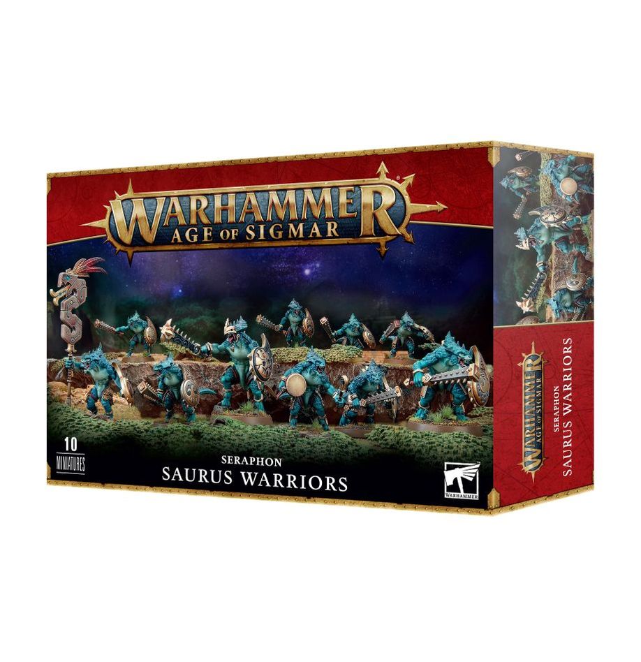セラフォン：ザウルス・ウォリアー | ウォーハンマーAge of Sigmar（AoS）