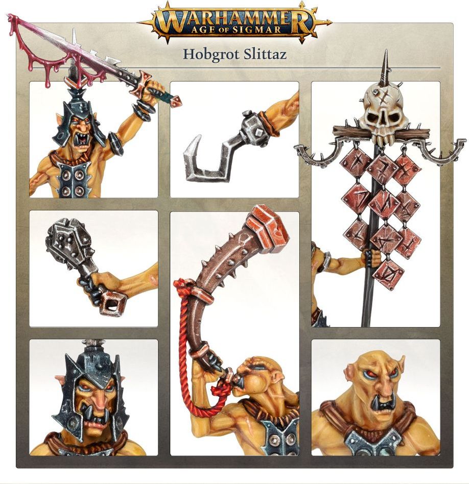 ウォーハンマーAGE OF SIGMAR：オールク・ウォークラン: ホブグロット・スリッタ | MAG-HAMMER