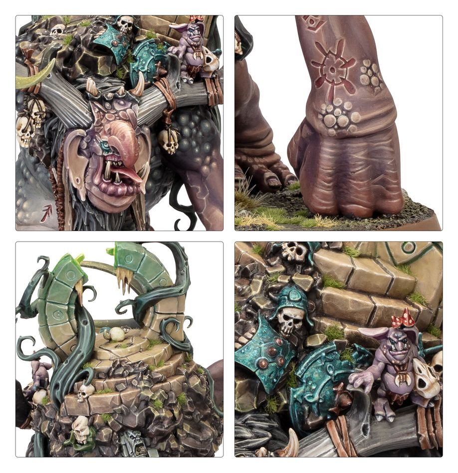 ウォーハンマーAGE OF SIGMAR：グルームスパイト・ギット：トロゴスの王トラグ | MAG-HAMMER