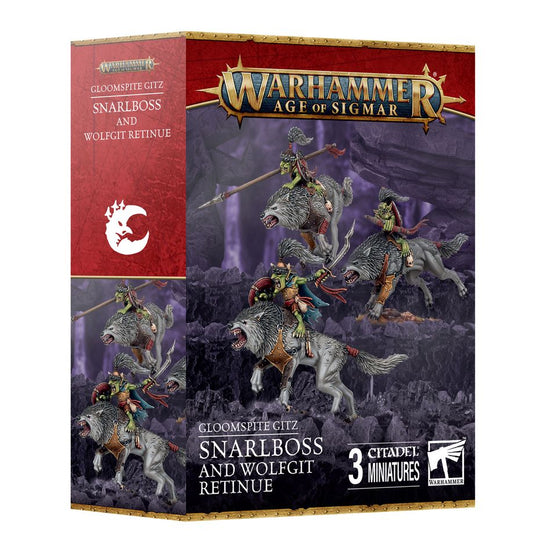 ウォーハンマーAGE OF SIGMAR：スナールボスとウルフギット従者 | MAG-HAMMER