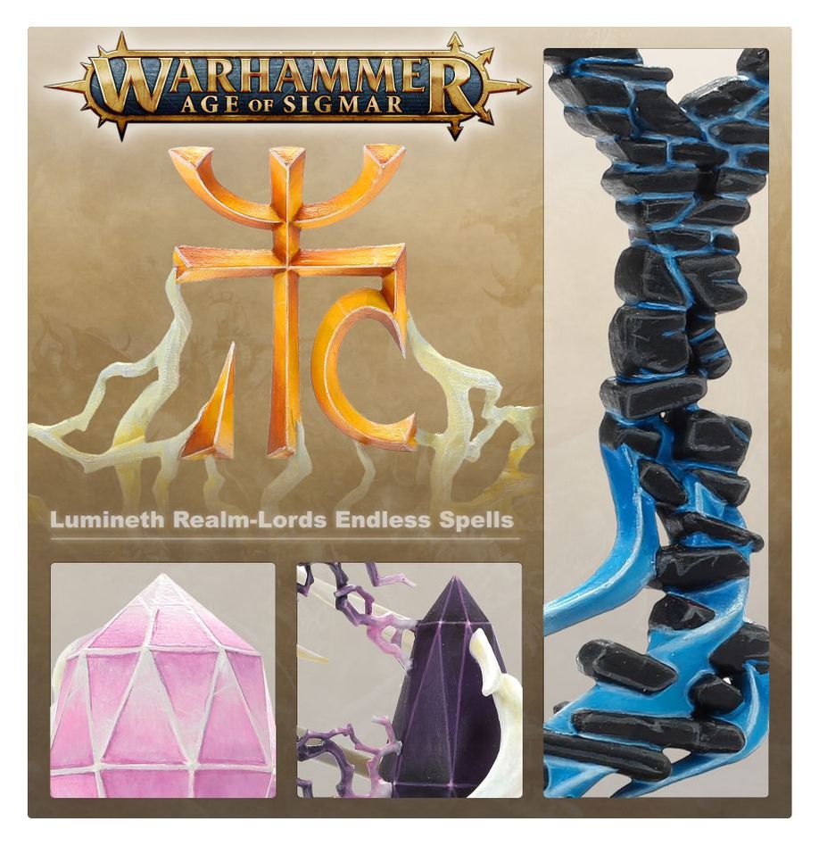 ウォーハンマーAGE OF SIGMAR：Endless Spells: Lumineth Realm-lords：通販限定 | MAG-HAMMER