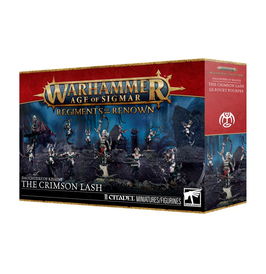 Renowned Regiment: Daughters of Khaine: Crimson Scourges | Warhammer Age of Sigmar
