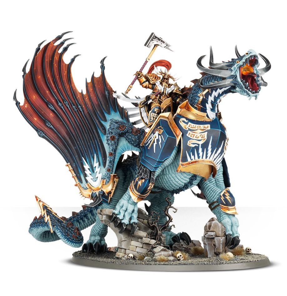 ストームキャスト・エターナル: ロード・セレスタント（スタードレイク騎乗） | ウォーハンマーAge of Sigmar（AoS）