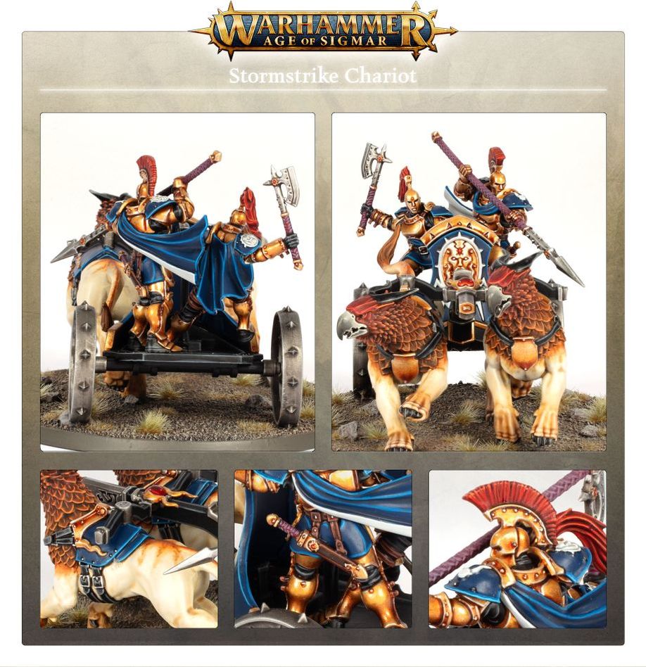 ストームキャスト・エターナル: ストームストライク・チャリオット | ウォーハンマーAge of Sigmar（AoS）