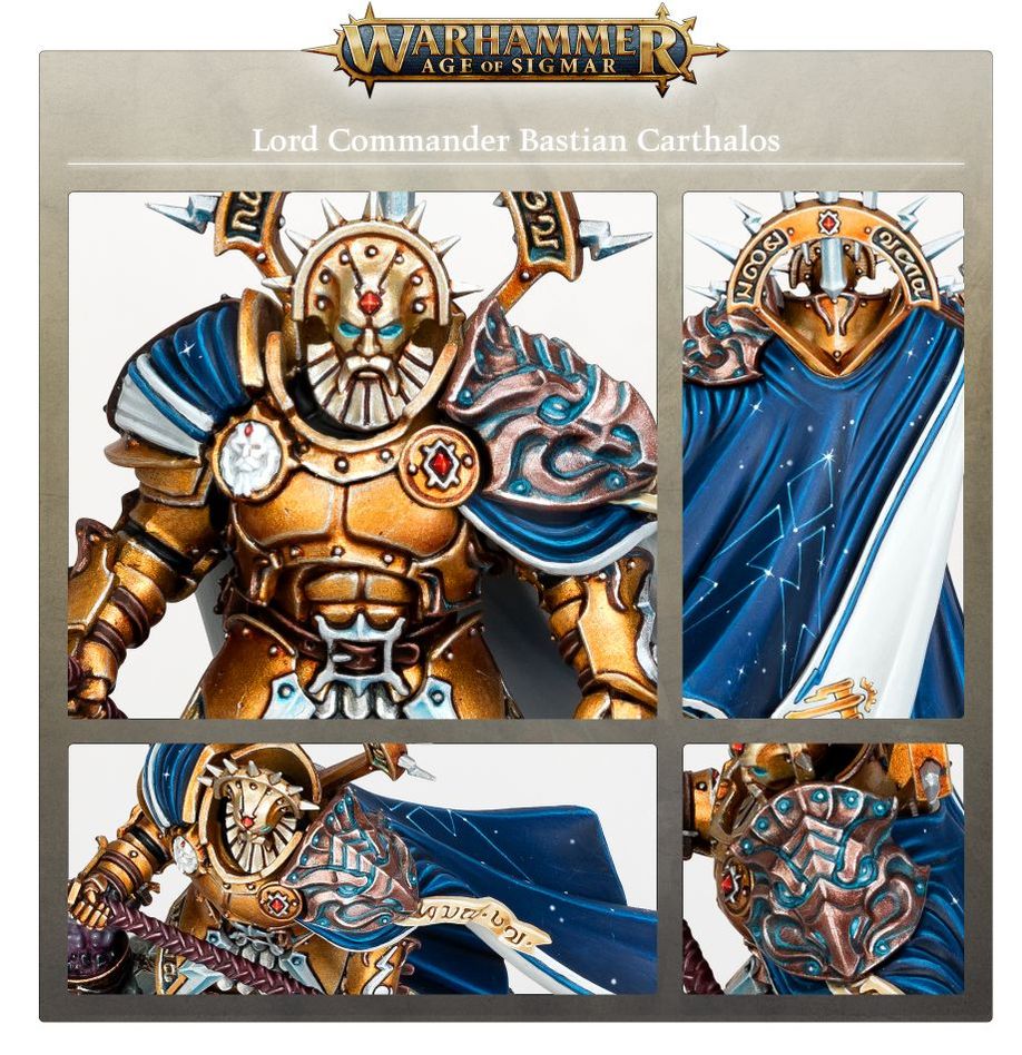 ストームキャスト・エターナル: ロード・コマンダーバスティアン・カルサロス | ウォーハンマーAge of Sigmar（AoS）