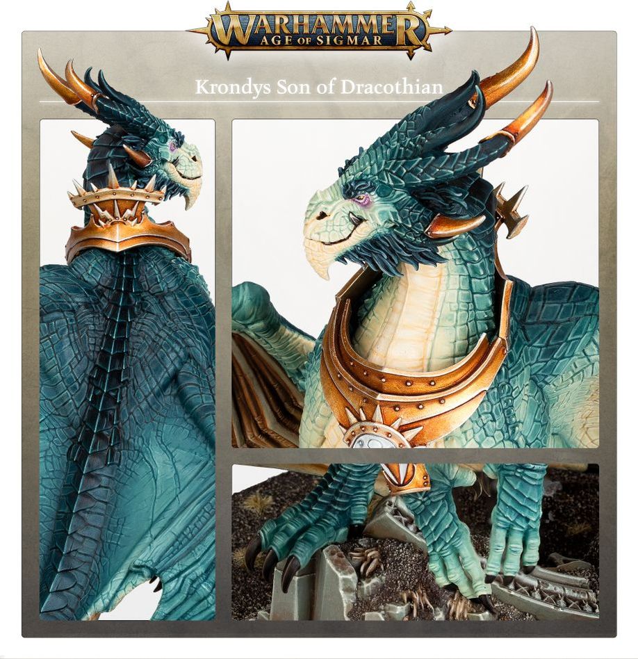 ストームキャスト・エターナル：「ドラコシオンの子」クロンディス | ウォーハンマーAge of Sigmar（AoS）