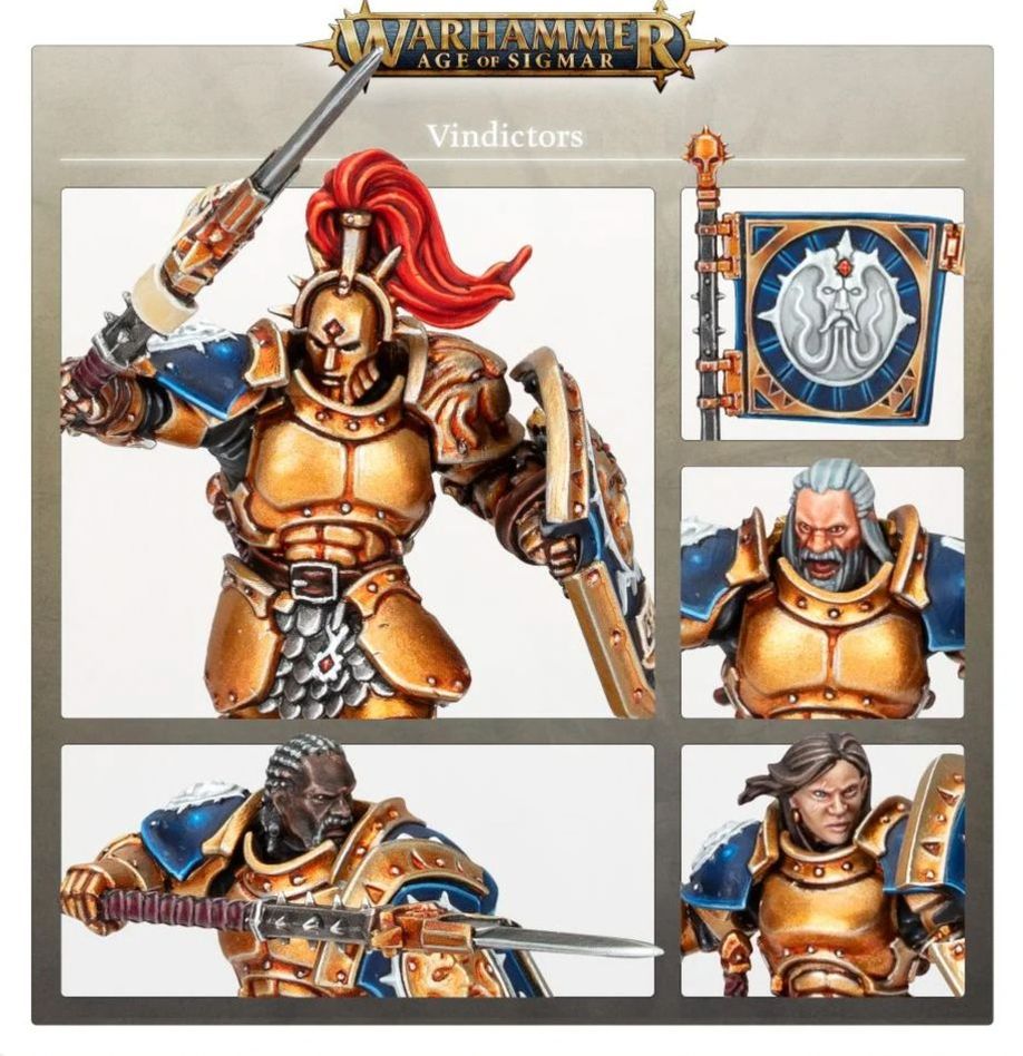 Stormcast Eternals: Vindictors | Warhammer Age of Sigmar (AoS)