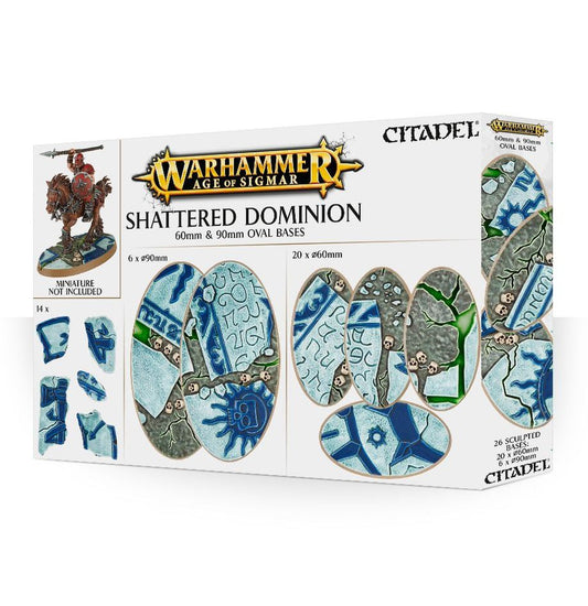 ウォーハンマーAGE OF SIGMAR：シャッタード・ドミニオン：60&90mm楕円ベース | MAG-HAMMER