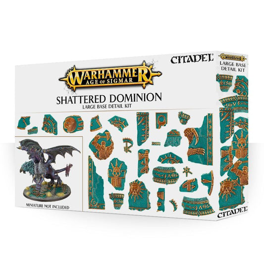 ウォーハンマーAGE OF SIGMAR：シャッタード・ドミニオン：ラージベース・ディテールキット | MAG-HAMMER