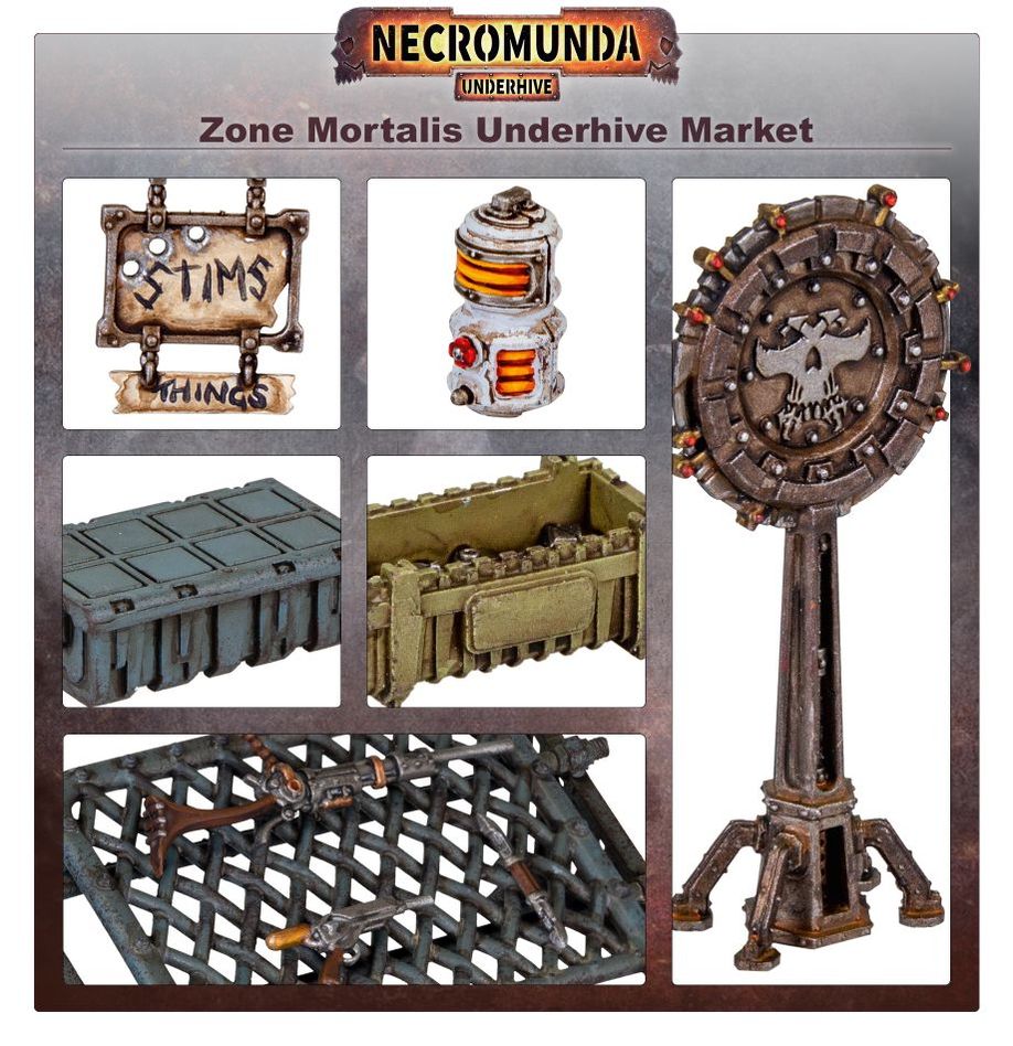ネクロムンダ：ネクロムンダ ZONE MORTALIS: UNDERHIVE MARKET | MAG-HAMMER