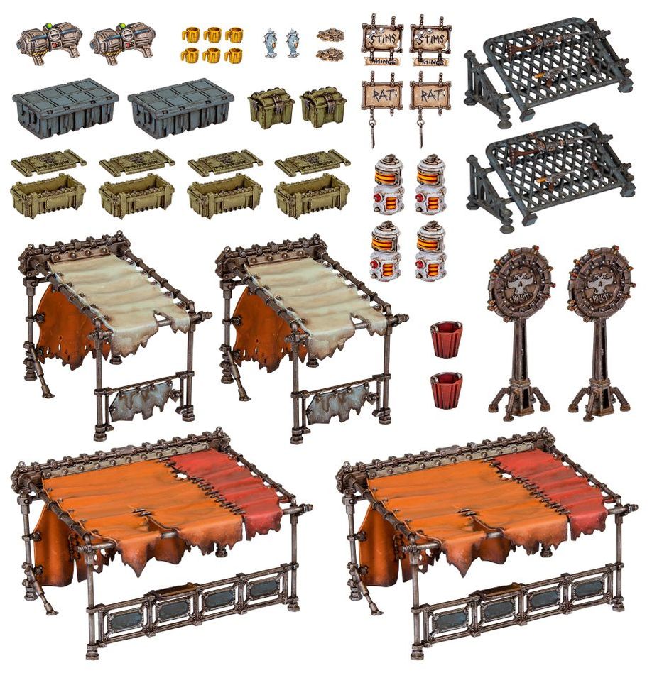 ネクロムンダ：ネクロムンダ ZONE MORTALIS: UNDERHIVE MARKET | MAG-HAMMER