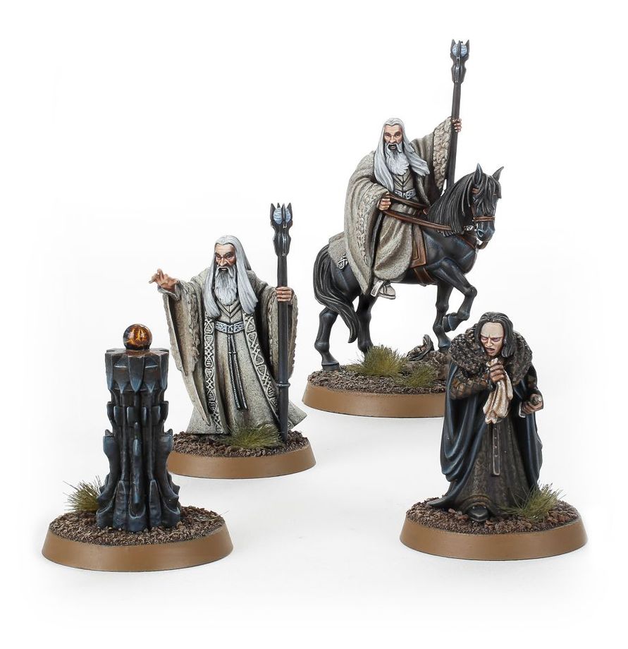 THE LORD OF THE RINGS: SARUMAN THE WHITE & GRIMA