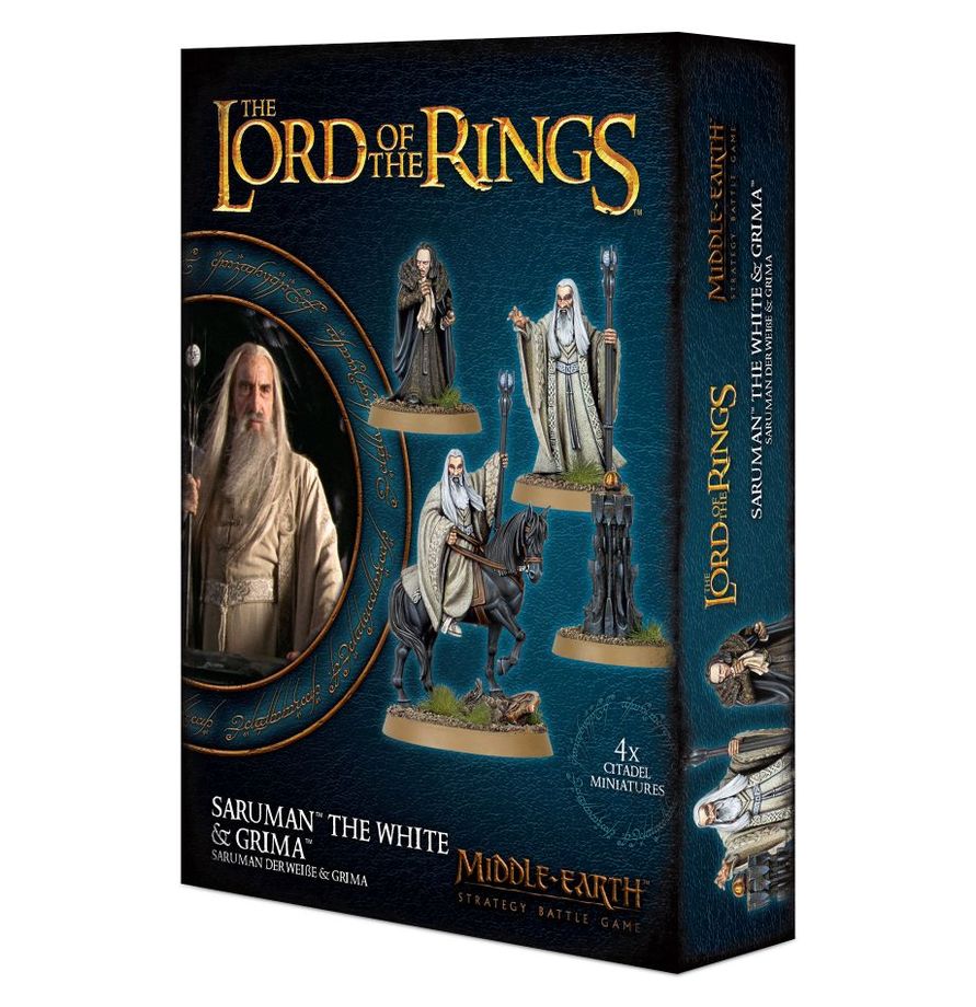 THE LORD OF THE RINGS: SARUMAN THE WHITE & GRIMA