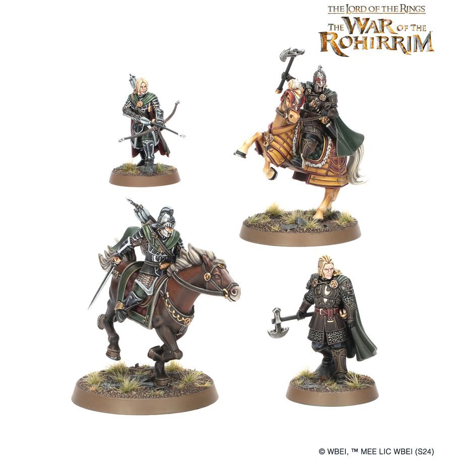 WAR OF THE ROHIRRIM: Haleth & Hama Princes of Rohan