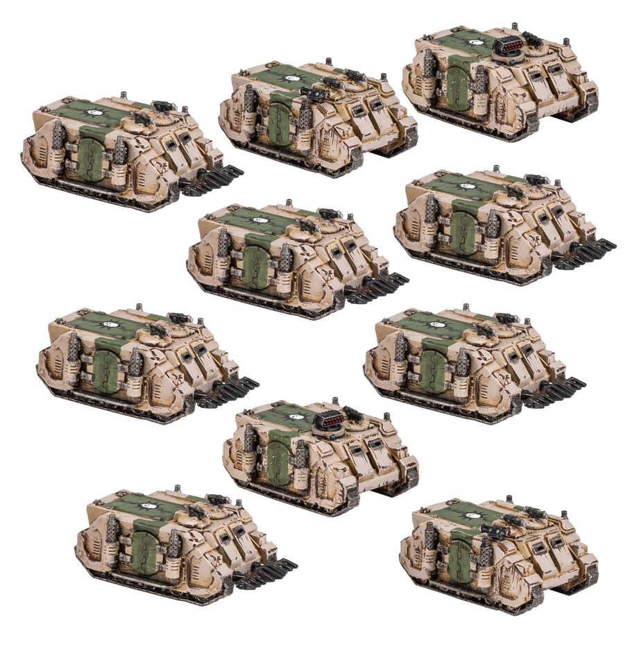レギオンズ・インペリアリス：ライノ・トランスポート・デタッチメント | ホルス・ヘレシー（The Horus Heresy）