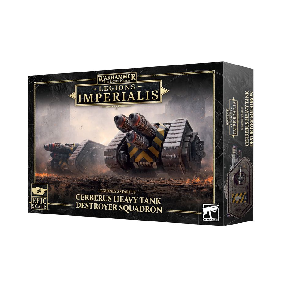 レギオンズ・インペリアリス：ケルベロス・ヘヴィタンクデストロイヤー・スカッドロン | ホルス・ヘレシー（The Horus Heresy）