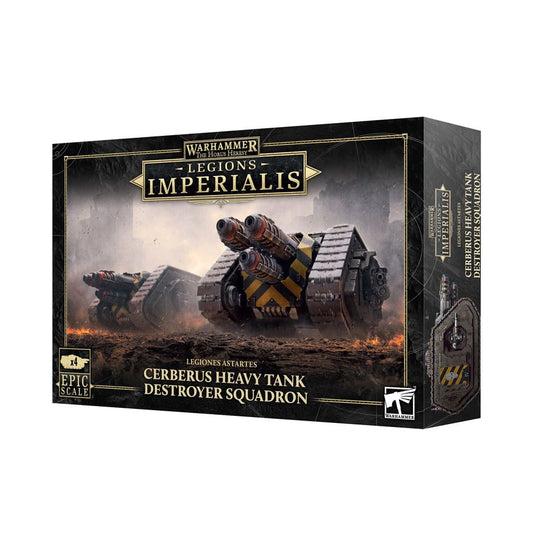 レギオンズ・インペリアリス：ケルベロス・ヘヴィタンクデストロイヤー・スカッドロン | ホルス・ヘレシー（The Horus Heresy）