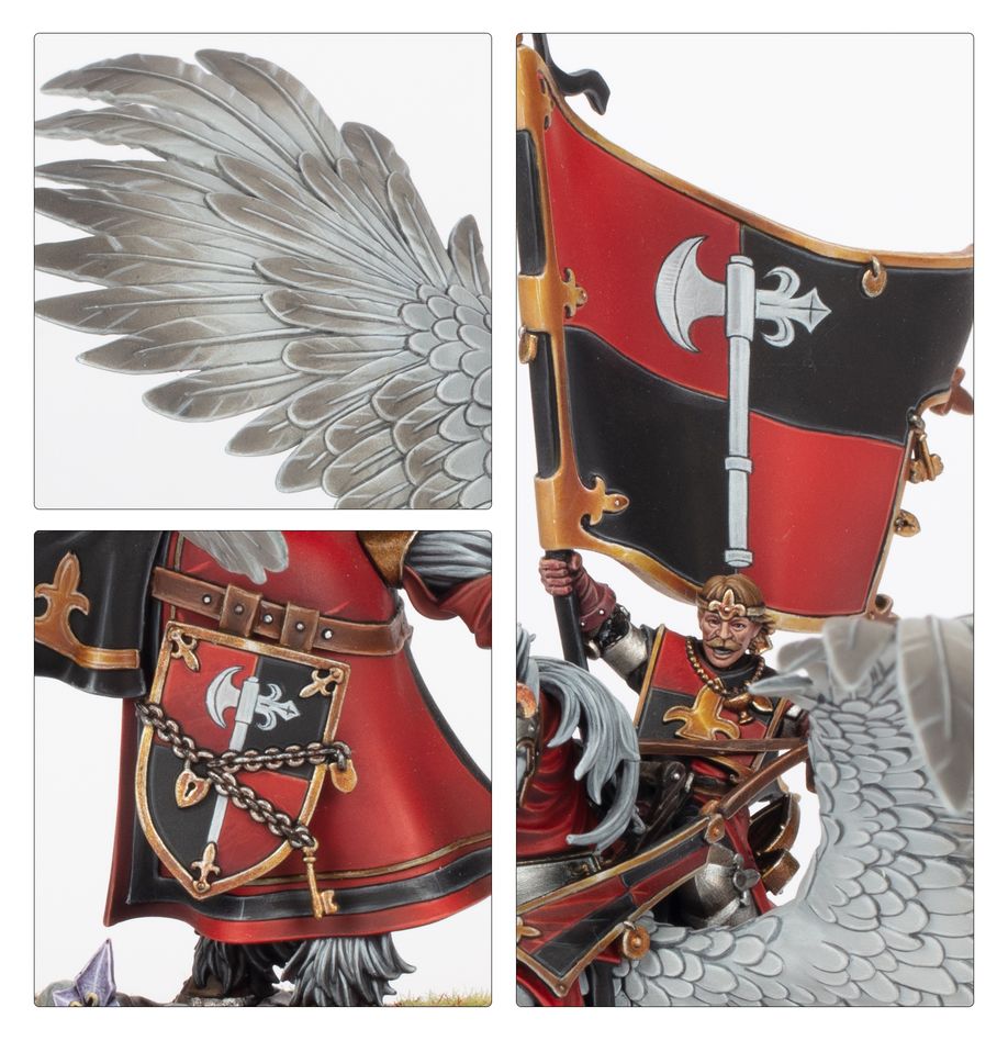 WHOW | KINGDOM OF BRETONNIA: BATTLE STANDARD ON ROYAL PEGASUS