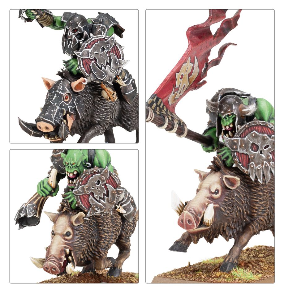 WHOW | ORC & GOBLIN TRIBES: ORC BOAR BOYZ MOB