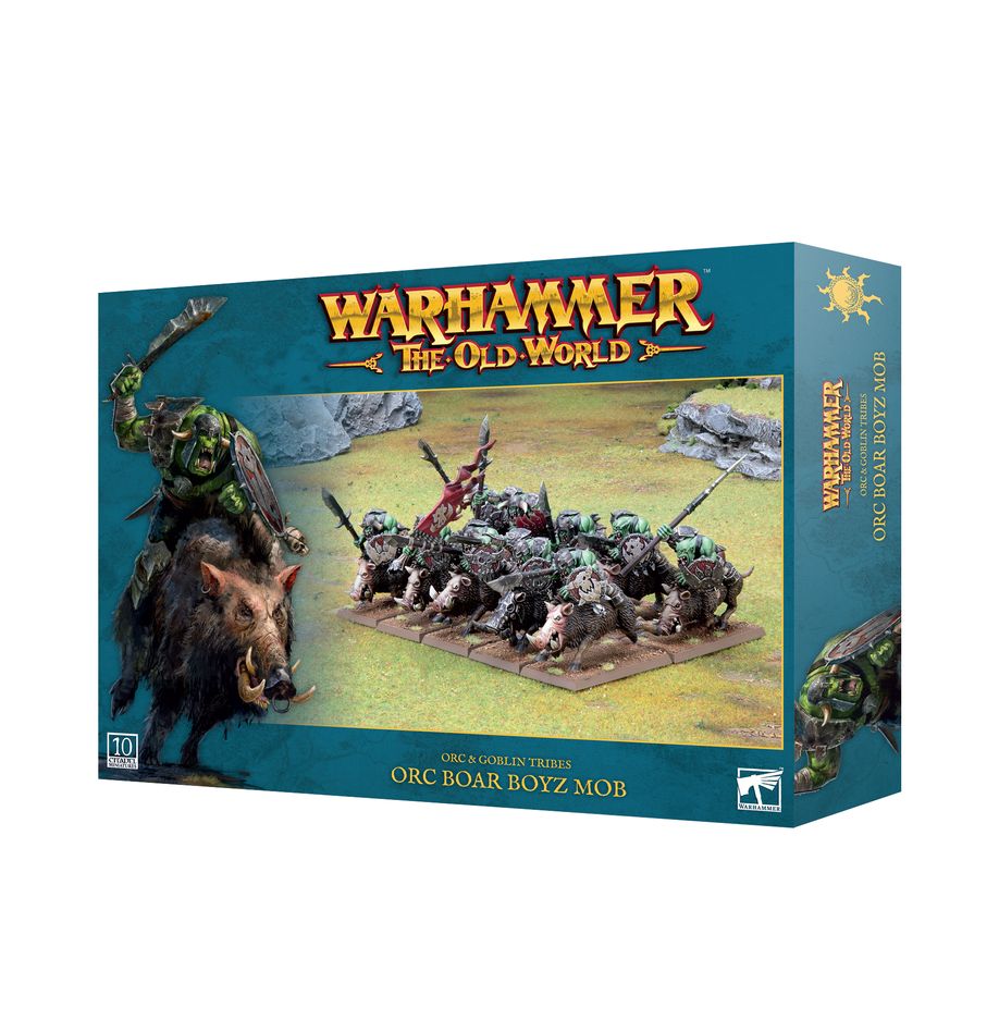 WHOW | ORC & GOBLIN TRIBES: ORC BOAR BOYZ MOB