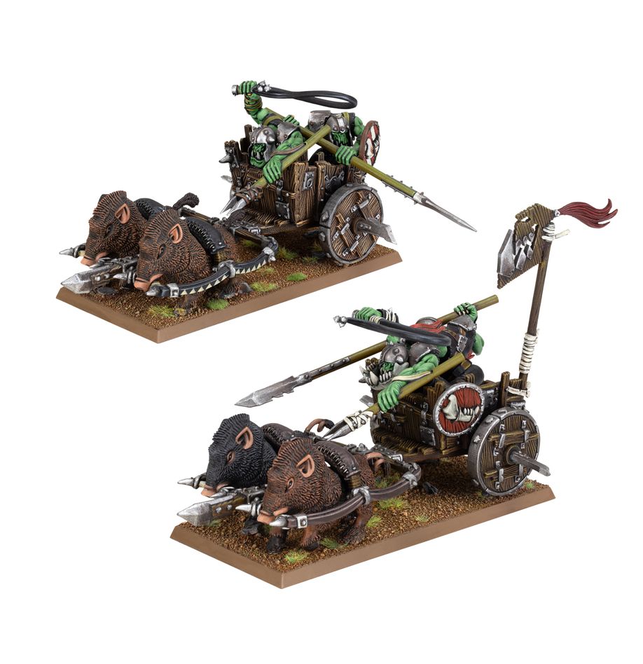 WHOW | ORC & GOBLIN TRIBES: ORC BOAR CHARIOTS
