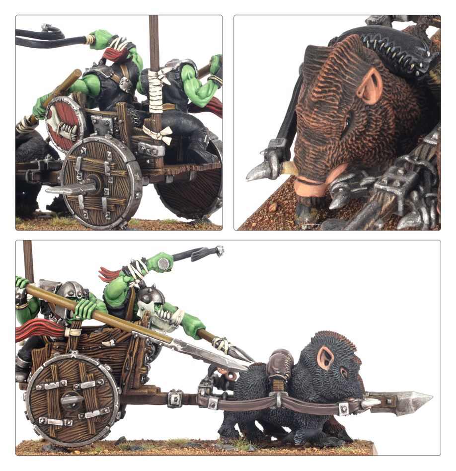 WHOW | ORC & GOBLIN TRIBES: ORC BOAR CHARIOTS
