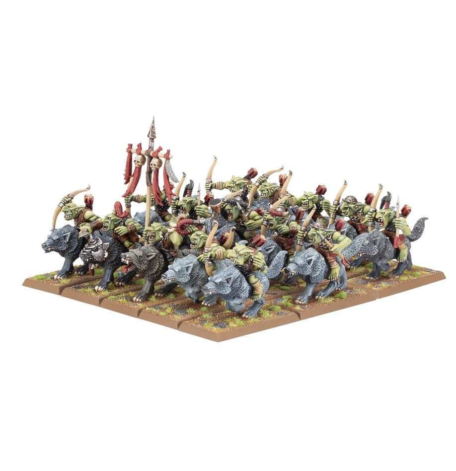 WHOW | O&G TRIBES: GOBLIN WOLF RIDER MOB