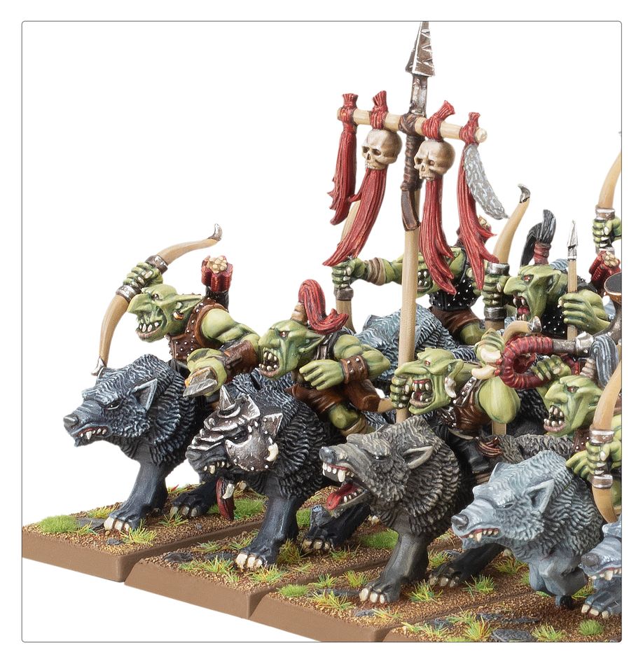WHOW | O&G TRIBES: GOBLIN WOLF RIDER MOB